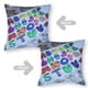 thumbnail image 2 of Alphabet Lore Fundas de almohada de terciopelo con tema, regalos de funda de almohada, decoración para el hogar, cojín de lanzar, regalo de cumpleaños para fans y parejas. 60cm x 60cm., 2 of 6