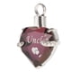 thumbnail image 5 of Colgante de la urna de la cremación del corazón para la joyería de la ceniza de las cenizas Collar conmemorativo tío, 5 of 5