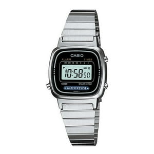 Reloj Digital Plateado Casio La-670Wd-1