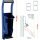 thumbnail image 3 of Triturador de Latas HomeBuddy 12/16 oz Montaje de Pared Azul, 3 of 6