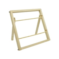 Magideal - Soporte De Cinta De Madera Adorno De 2 Niveles Fácil De Usar Almacenamiento Estable Diy Durable Ahorro De Espacio Artesanía Para Hilo De Coser Carrete