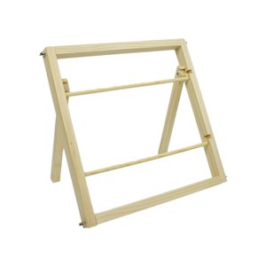 Magideal - Soporte De Cinta De Madera Adorno De 2 Niveles Fácil De Usar Almacenamiento Estable Diy Durable Ahorro De Espacio Artesanía Para Hilo De Coser Carrete