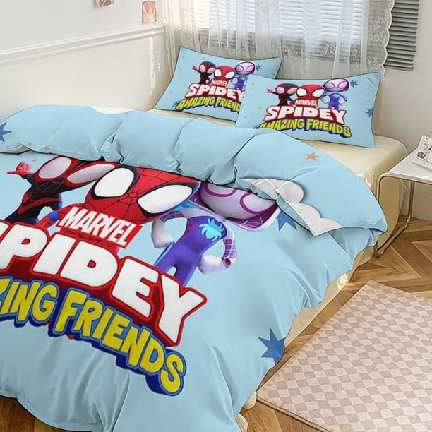 Spiderman Spidey And His Amazing Friends Bedding Sets for Kids Men Women