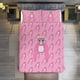 thumbnail image 2 of Pink Hat Gorilla Tag Comforter Set Soft 3 Pcs Twin Bedding Sets Thicken for All Season, 2 of 5