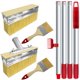 thumbnail image 1 of Brocha de Pintura Fatmass 18 cm + Poste Extensible de 152 cm, 1 of 7