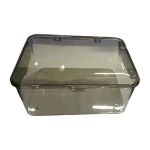 Bothyi - Organizador De Escritorio, Caja De Almacenamiento De Papelería Para Dormitorio, Tocador, Oficina, Gris Transparente