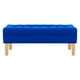 thumbnail image 1 of Banqueta Wood 2c Felpa 05 Azul Rey, 1 of 4