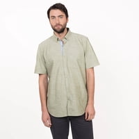 Truval - Camisa M/C Slub Regular Fit