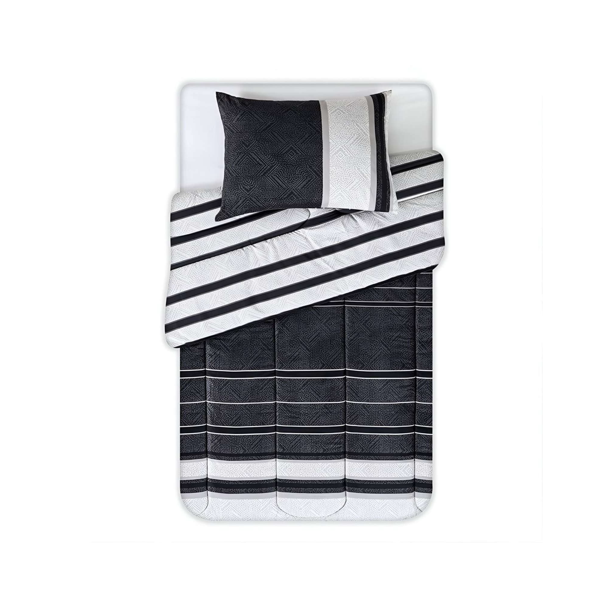 Plumón Estampado 1.5 Plazas American Family