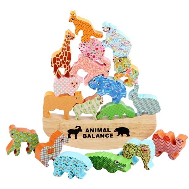 Juego De Equilibrio De Madera Juguetes De Aprendizaje Preescolar Juguetes De Habilidad Motora Fina Regalos