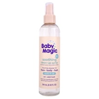 Baby Magic Spray Limpiador Calmante Vainilla Y Avena 236 Ml