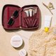 thumbnail image 5 of Juego de cepillos BK BEAUTY Travel con bolsa, 5 piezas, veganos, libres de crueldad animal, 5 of 5