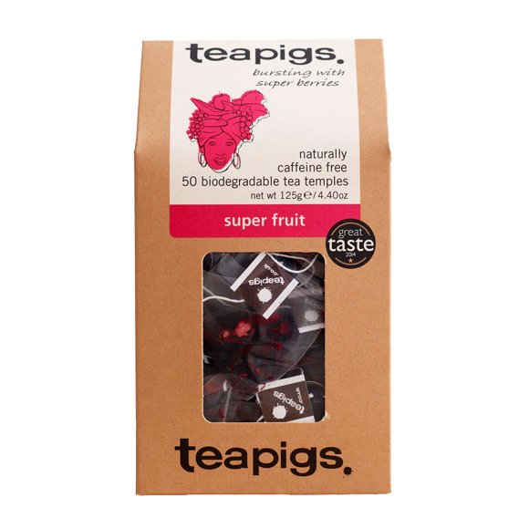 Té teapigs Super Fruit Berry Infusion 50 bolsitas