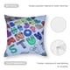 thumbnail image 5 of Alphabet Lore Fundas de almohada de terciopelo con tema, regalos de funda de almohada, decoración para el hogar, cojín de lanzar, regalo de cumpleaños para fans y parejas. 60cm x 60cm., 5 of 6