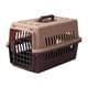 thumbnail image 2 of Jaula De Transporte Para Mascotas De Lado Duro, Portador De Mascotas Para Llevar Gatitos, Interior Y Exterior, Marrón, 2 of 5