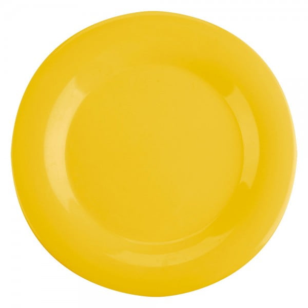 Imahe - Set De 4 Platos Pc Amarillo 23 Cm