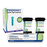 Prodigy Diabetes Care - Tiras Reactivas Prodigy 100 Unidades + Lancetero + 100 Lancetas