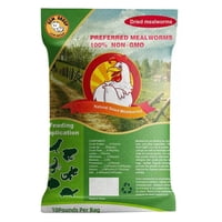 Ucm Group Ucm Group - Gusanos Secos De La Harina Del Grupo Ucm, 4,54 Kg Con Alto Contenido De Proteínas Para Aves Y Pollos