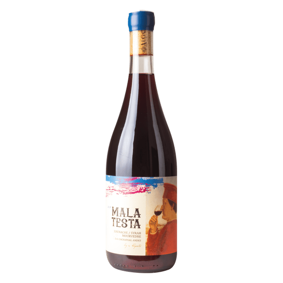 Mala Testa - blend Garnacha, Syrah y Mourvedre, by Algorta