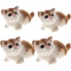 thumbnail image 1 of 4 piezas adorable gato realista de piel real animal peludo hogar regalo de los ni?os, 1 of 5
