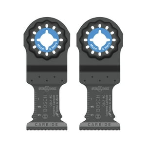 Cuchillas Oscilantes Multiherramientas Bosch Osl114C-2, Paquete De 2 Unidades, 3,2 Cm