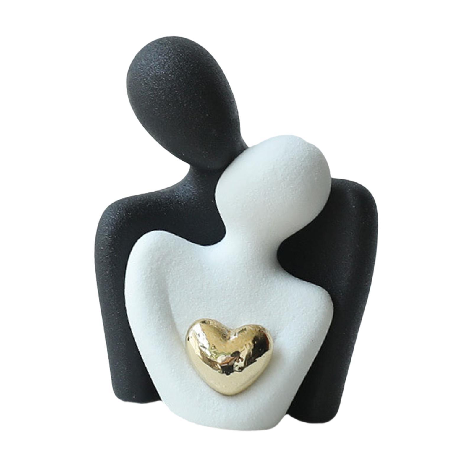 Bothyi - Estatua De Pareja Moderna Para La Decoración Del Día De San Valentín Regalos De Boda Decoración Del Hogar