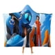 thumbnail image 1 of Cadetes Mech Manta Capa con Capucha Anti-Bolitas, Manta de Lana Ártica Suave, Manta Portátil de Felpa Ligera y Lujosa, Poncho para Siesta en Casa y Oficina, 100*130cm, 1 of 6