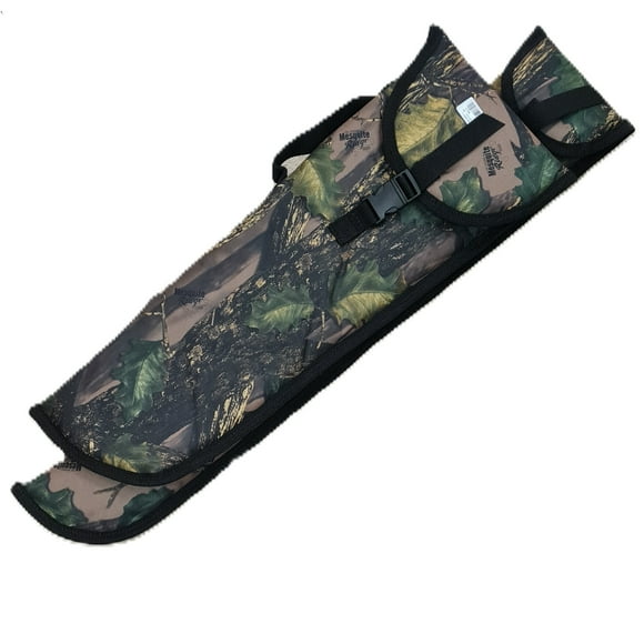 Funda Escopeta Doble Camuflada Verde 80 Cms