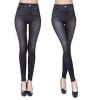 Movi - Leggings Tipo Jeans, El Calze Perfecto