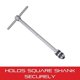 thumbnail image 4 of Llave de roscar Starrett 33 cm eje cuadrado 3/16‑5/16 pulg., 4 of 7