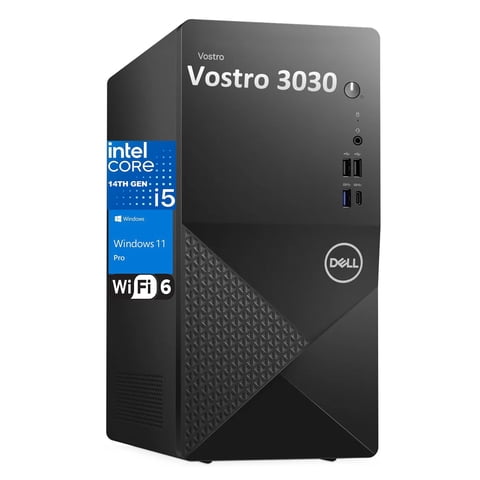 Dell Vostro 3030 Desktop I5-14400 32Gb Ddr5 1Tb Ssd Wifi6