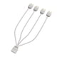 thumbnail image 2 of ARGB Splitter 5V 3Pin 1 A Tres/4 Conector Cable De Alimentación Para PC Computadora De Escritorio 1 A 4, 2 of 5