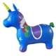thumbnail image 3 of Unicornio Saltarín Inflable Con Sonido Azul, 3 of 3
