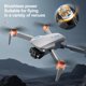 thumbnail image 3 of Drone QAONIE E88 GT con control remoto con pantalla de 12,5 cm y 2 baterías, 3 of 6