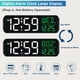 thumbnail image 2 of Despertador digital Peakeep con pantalla grande para dormitorio, 2 of 7