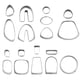 thumbnail image 5 of Paquete De Iniciación De Cortadores De Arcilla Polimérica De 18 Piezas Para Galletas Caseras Para Hornear, 5 of 5
