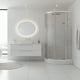 thumbnail image 5 of Shower Door Curvo Mosaic White 90x90x199 Cm (incluye Receptáculo), 5 of 8
