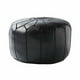 thumbnail image 1 of Puff de Cuero Negro, 1 of 3