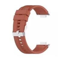 Genérico - Correa Compatible Con Huawei Watch Fit 2 Marron