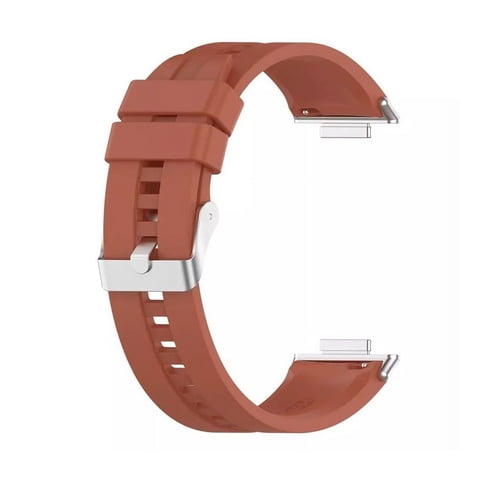 Genérico - Correa Compatible Con Huawei Watch Fit 2 Marron