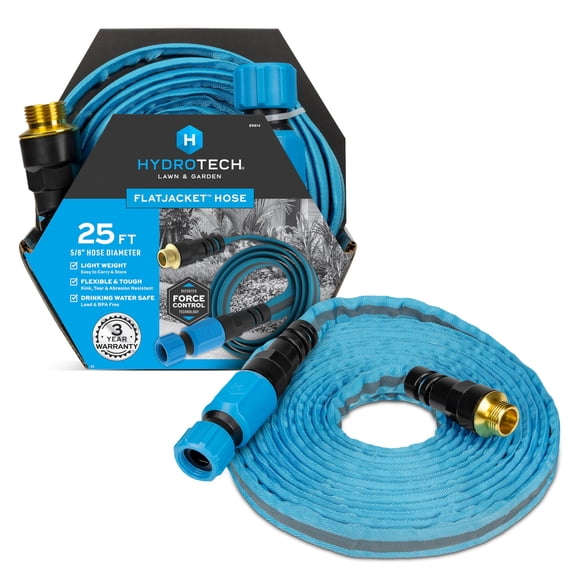 Manguera de jardín HydroTech FlatJacket 16 m 5/8" anti-doblez