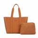 thumbnail image 2 of CARTERA SHOPPER HOMBRO CAFE CLARO CON ESTUCHE 50X32X15 CM, 2 of 4