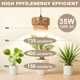 thumbnail image 5 of Luz de cultivo colgante ZorpOrigin 30W LED con temporizador para plantas de interior, 5 of 8