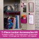 thumbnail image 2 of Kit organizador de 7 piezas LockerMate para taquilla – rosa, 2 of 7