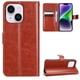 thumbnail image 3 of Funda tipo libro para iPhone 14, cartera todo‑en‑uno, funda multifuncional con tarjetero y correa de muñeca desmontable, 3 of 4