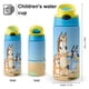 thumbnail image 2 of Bluey Botella de Agua con Tapa Pop Top de Un Toque, Acero Inoxidable, a Prueba de Fugas, para Deportes, Botella Infantil azul 12 oz, 2 of 6