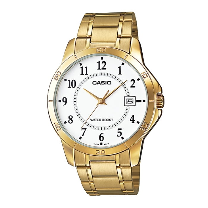 Reloj Analogo Dorado Casio Mtp-v004g-7b