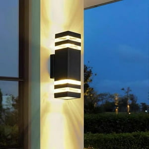 Genérico - Lampara Pared Moderna Led Exterior Decoracion Lau