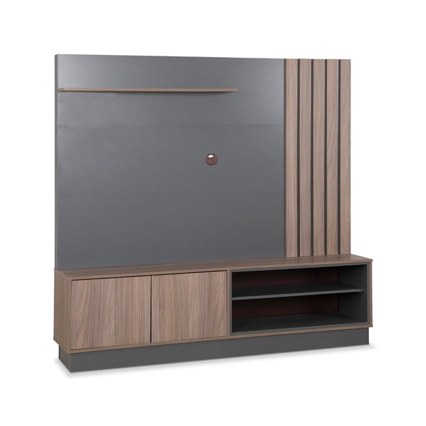 Panel Tv Kahlo Alpino 65 Pulgadas Gris - Olmo