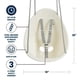 thumbnail image 5 of Swing Coconut Coconut Comfy Baby Outdoor Ivo White, 5 of 7